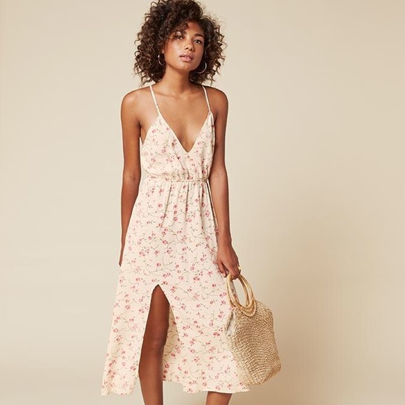 reformation kinsley dress